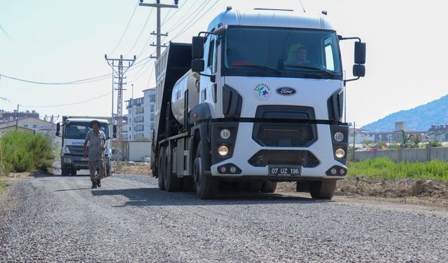 GAZİPAŞALI SÜRÜCÜLERE KONFORLU YOL HİZMETİ