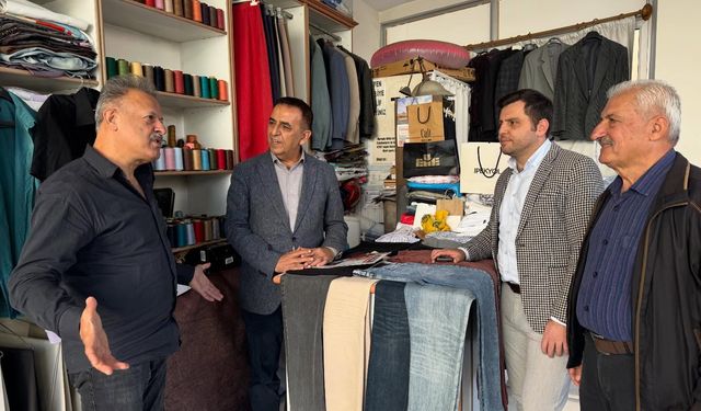 MHP'Lİ BAŞKAN HASTANEDEN ÇIKIP ESNAFA KOŞTU