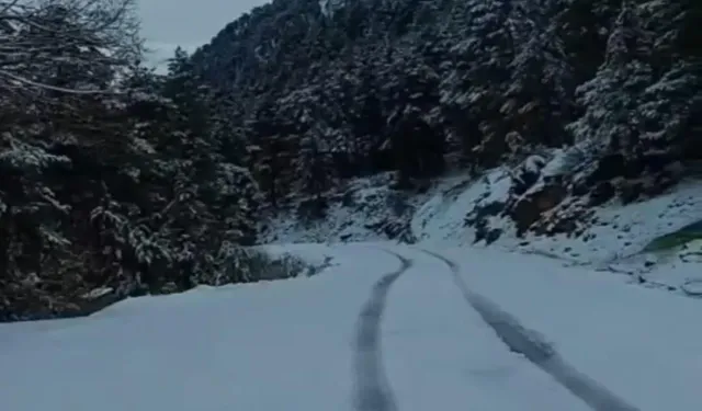 TOROSLARDA KAR SÜRPRİZİ