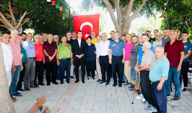 KAYMAKAM ÖZTÜRK, SORUN DİNLİYOR