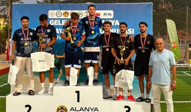 ALANYA FUTNET'TE ZİRVEYİ BIRAKMADI
