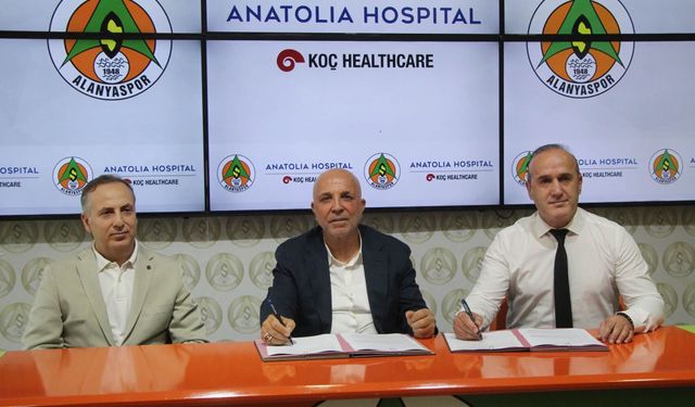 ALANYASPOR'UN SAĞLIK SPONSORU