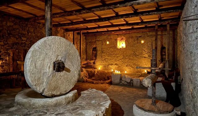 Syedra Antik Kenti'ndeki 1.500 Yıllık Zeytinyağı İşliği Yeniden Ayağa Kaldırıldı