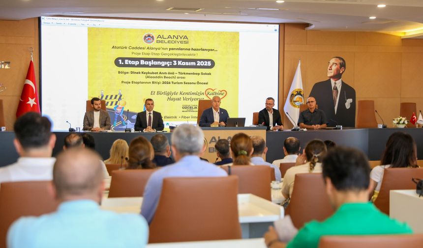 ATATÜRK CADDESİ'NDE TARİHİ DÖNÜŞÜM BAŞLIYOR