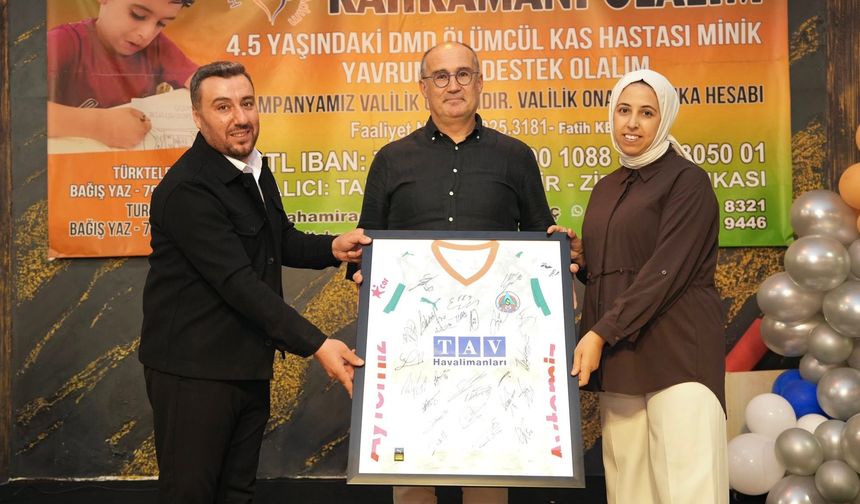 TAHA MİRAÇ İÇİN 100 BİN TL VERDİ