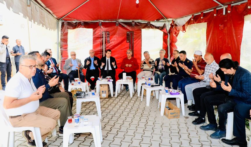 BAŞSAVCI TEKİN'E BAŞSAĞLIĞI ZİYARETİ