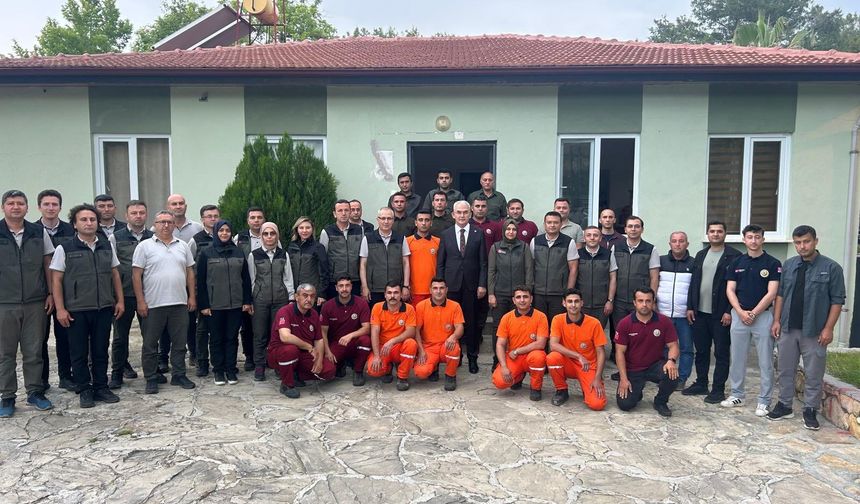 ORMANA ÜST DÜZEY ZİYARET