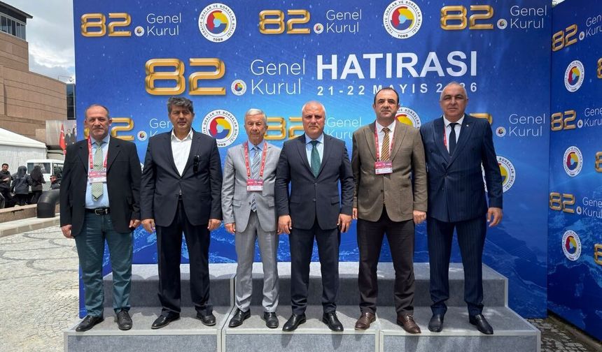 ERDEM, TOBB GENEL KURULU'NDA