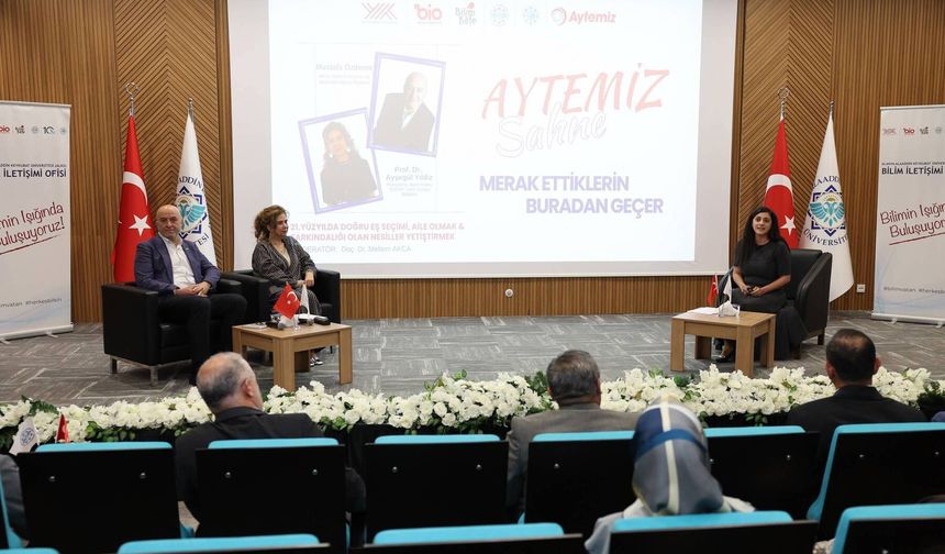 ALKÜ’DE AİLE VE EŞ SEÇİMİ KONUŞULDU
