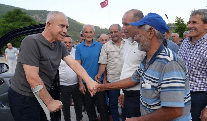 BAŞKAN ÖZÇELİK, KOCAOĞLANLI SAKİNLERİ İLE BULUŞTU