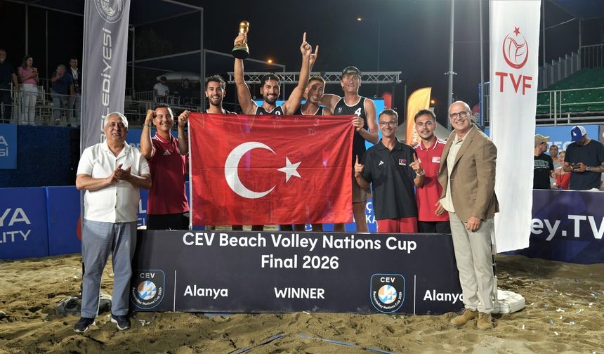 CEV PLAJ VOLEYBOLU MİLLETLER KUPASI ETABI TAMAMLANDI