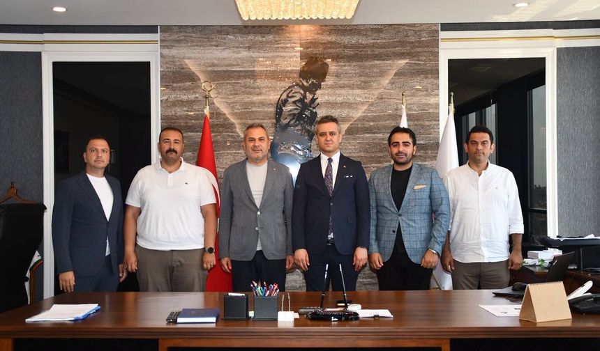 AK PARTİ'DEN BAŞSAVCIYA HAYIRLI OLSUN ZİYARETİ