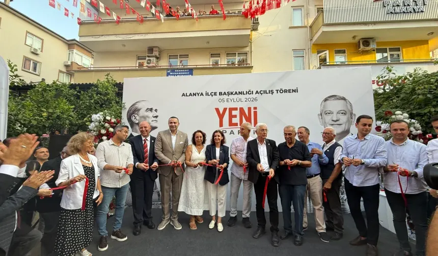 YENİ PARTİ BİNASI TÖRENLE AÇILDI